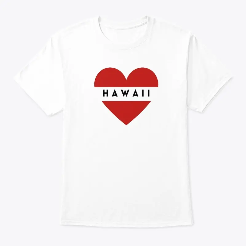 I Love Hawaii Tees & Hoodies